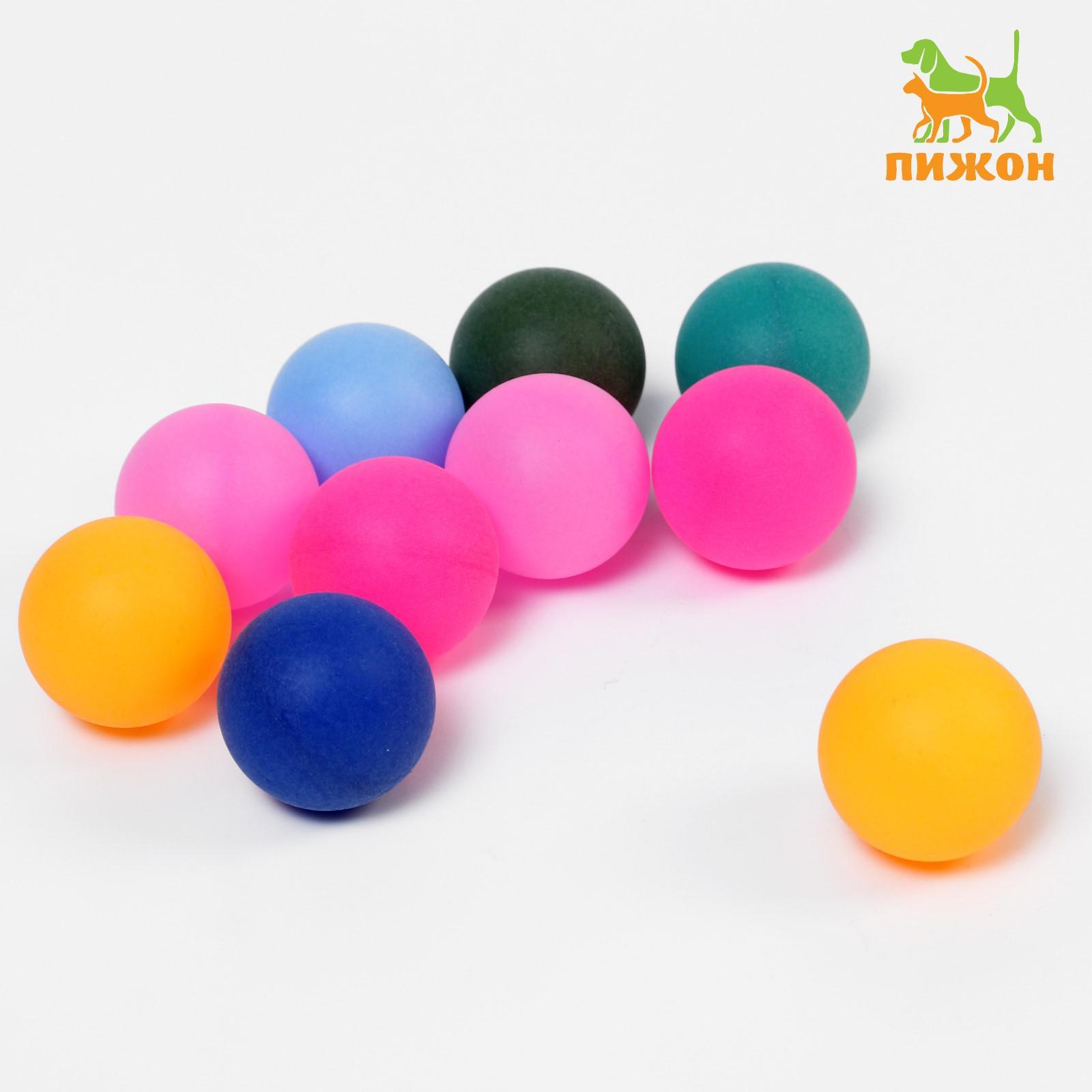 Шарик для кошек 4см (для игровых комплексов) микс цветов  фото, цены, купить