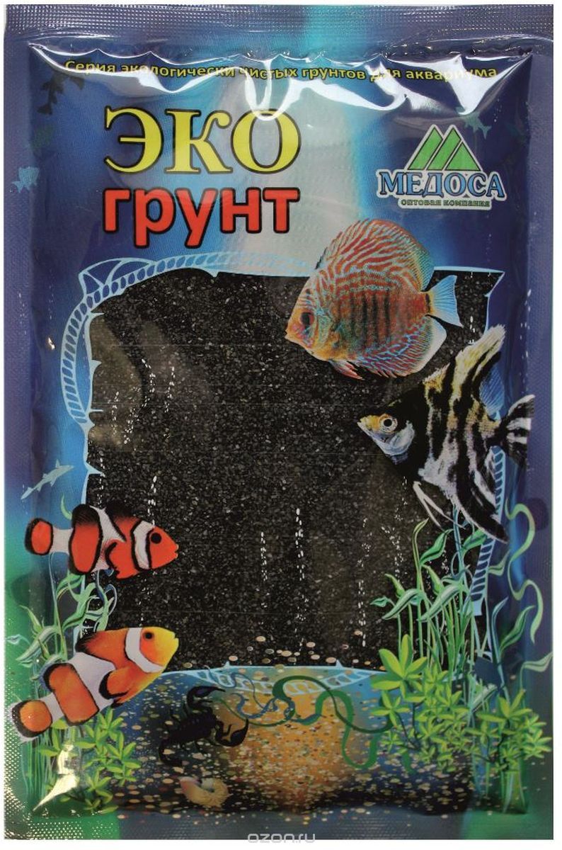 Грунт Медоса 7кг 2-5мм Мраморная Крошка чёрный   фото, цены, купить