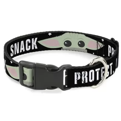 Ошейник Звёздные Войны Малыш Йода PROTECT ATTACK пласт. застёжка 28-43см Buckle-Down фото, цены, купить