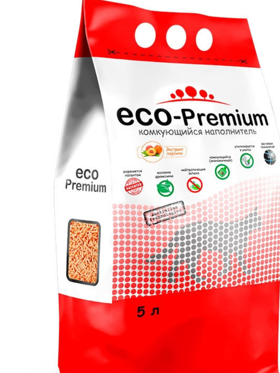 ECO Premium древесный Персик 5 л.  фото, цены, купить