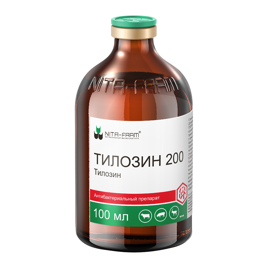 Тилозин-200 100мл  Nita-Farm фото, цены, купить