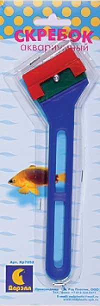Скребок аквариумный с лезвием "Блистер" фото, цены, купить