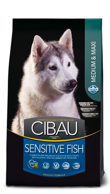 Farmina СIBAU Sensetive 12кг с рыбой для аллергичных собак средних и крупных пород  фото, цены, купить