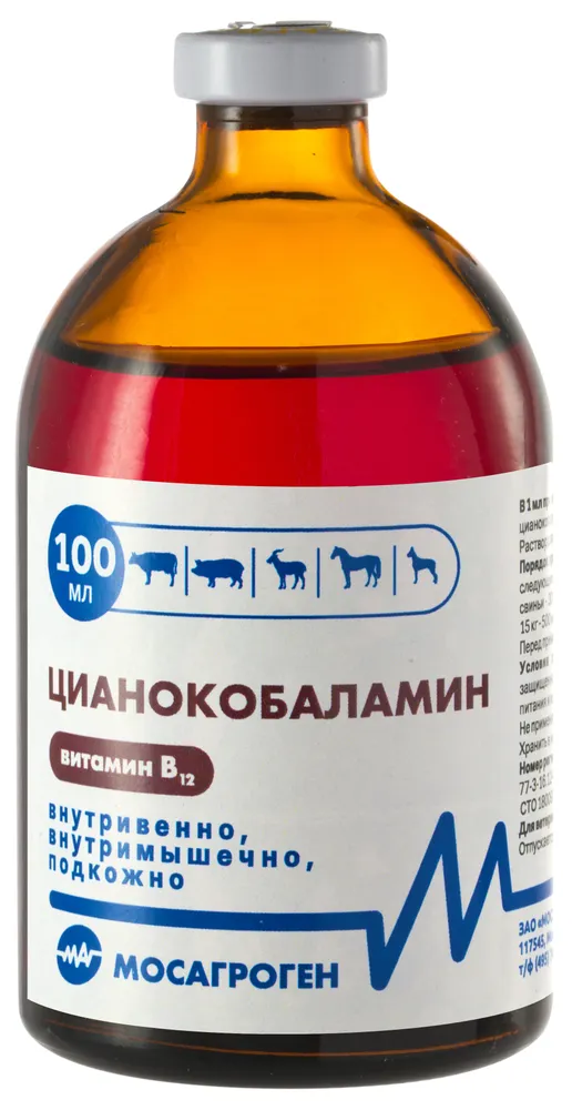 Витамин B12 100мл фото, цены, купить