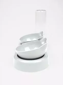 Миска с автопоилкой двойная Серая ТРB01-1 фото, цены, купить
