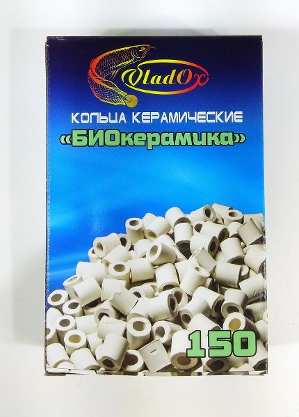 Наполнитель для фильтра Био Керамические кольца 150г VladOx   фото, цены, купить