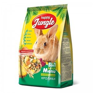 Happy Jungle 400г корм для кроликов фото, цены, купить