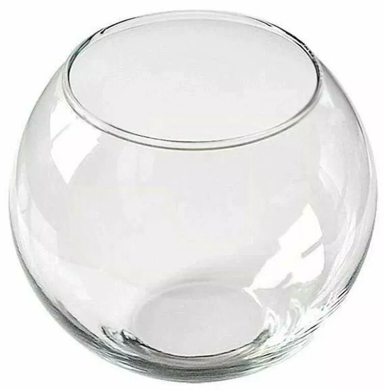 Аквариум круглый плоскодонный 7 л фото, цены, купить