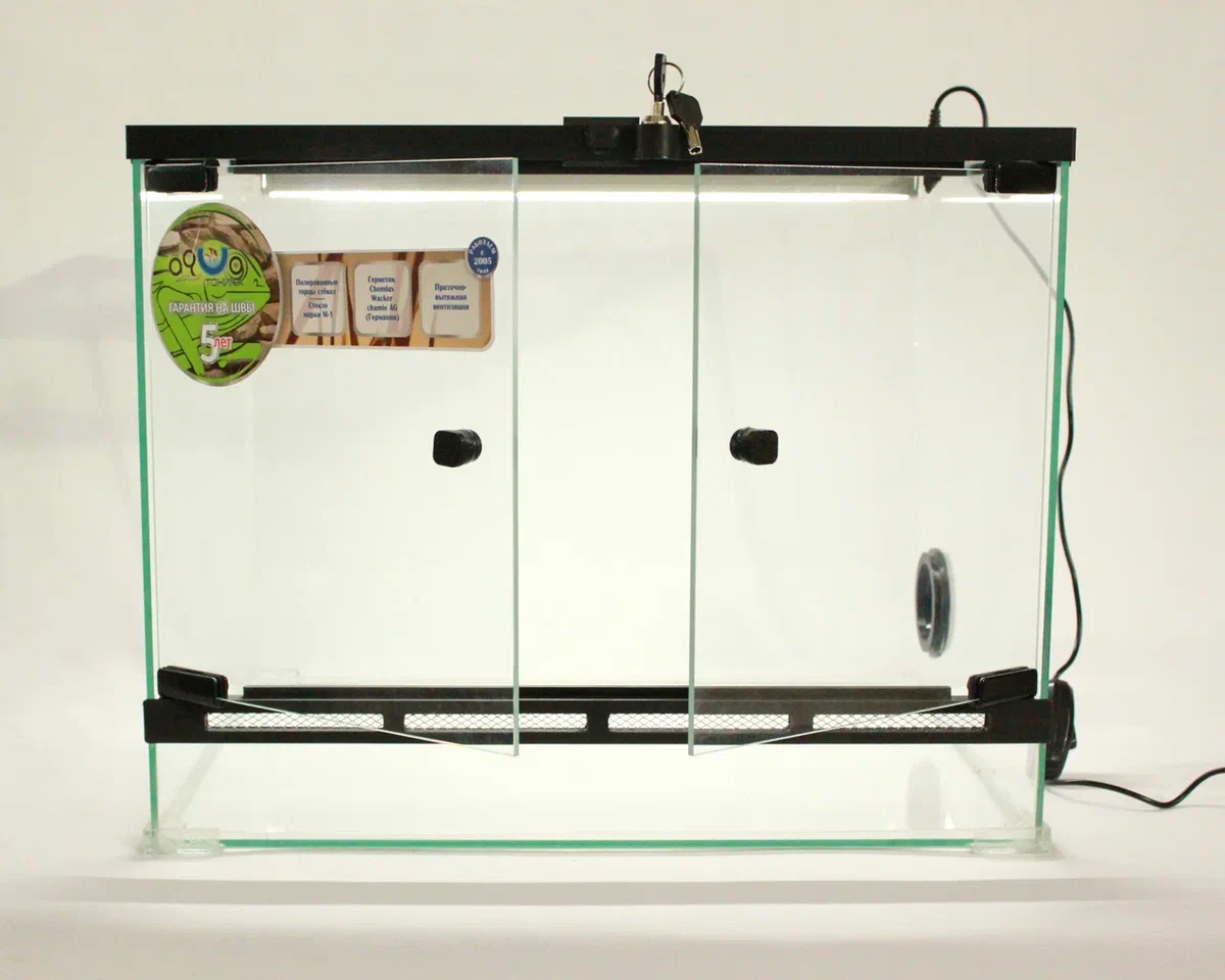 Аква Тоника Террариум "Эублефар"  45*35*35см фото, цены, купить