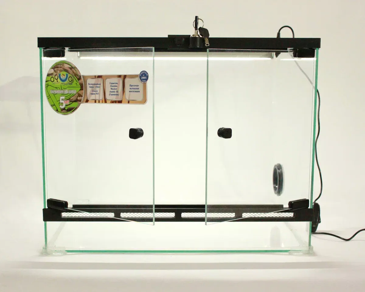 Аква Тоника Террариум "Эублефар"  45*35*35см фото, цены, купить