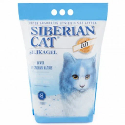 Наполнитель Сибирская Кошка "Elit" 8л силикагель фото, цены, купить