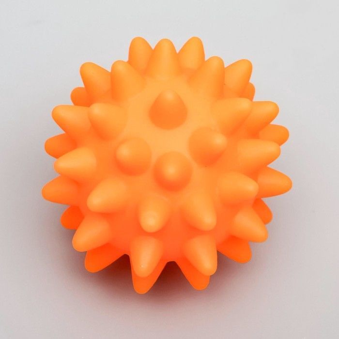Мяч с шипами писч для собак, 6,5 см, оранжевая 5059969 фото, цены, купить