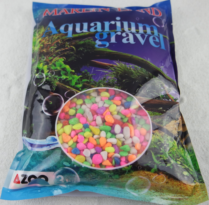Грунт для аквариума разноцветный 0,4-0,6 см (3кг) (KL0500) фото, цены, купить
