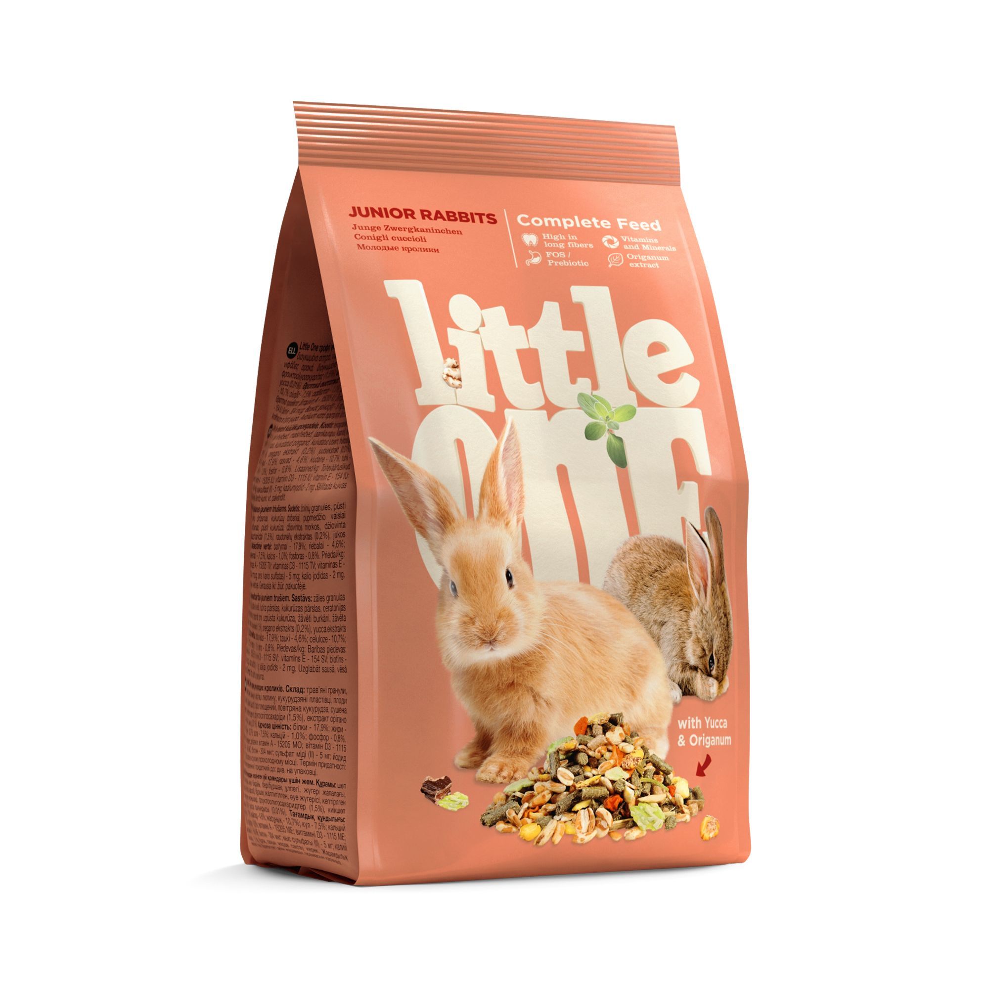 Little One Юниор корм для кроликов 900г фото, цены, купить
