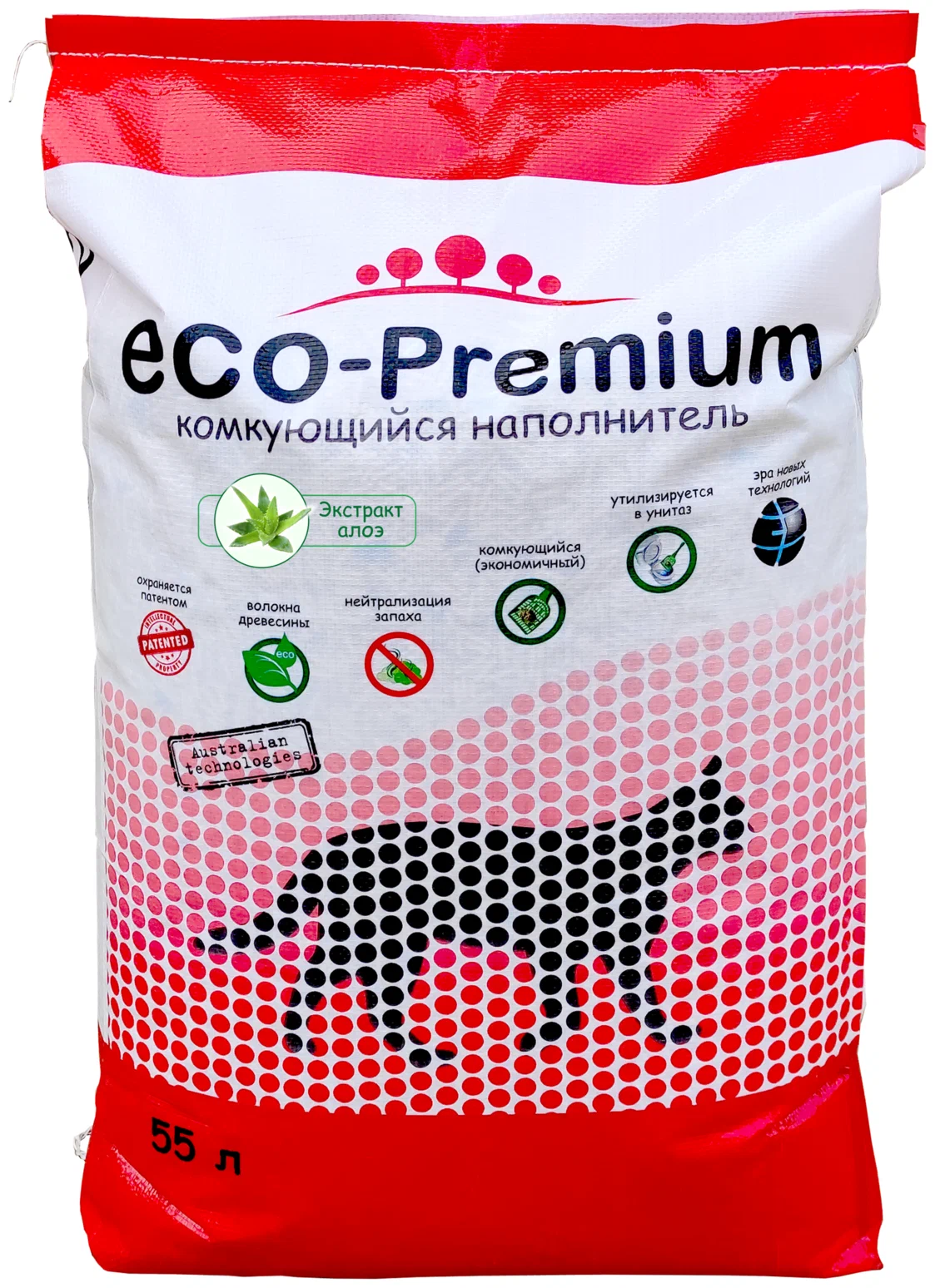 Наполнитель ECO Premium BLUE комкующийся фото, цены, купить