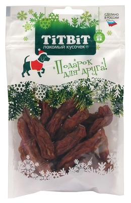 TiTBiT Колбаски Салямки для собак (Новогодняя коллекция) 70 г 025178 фото, цены, купить