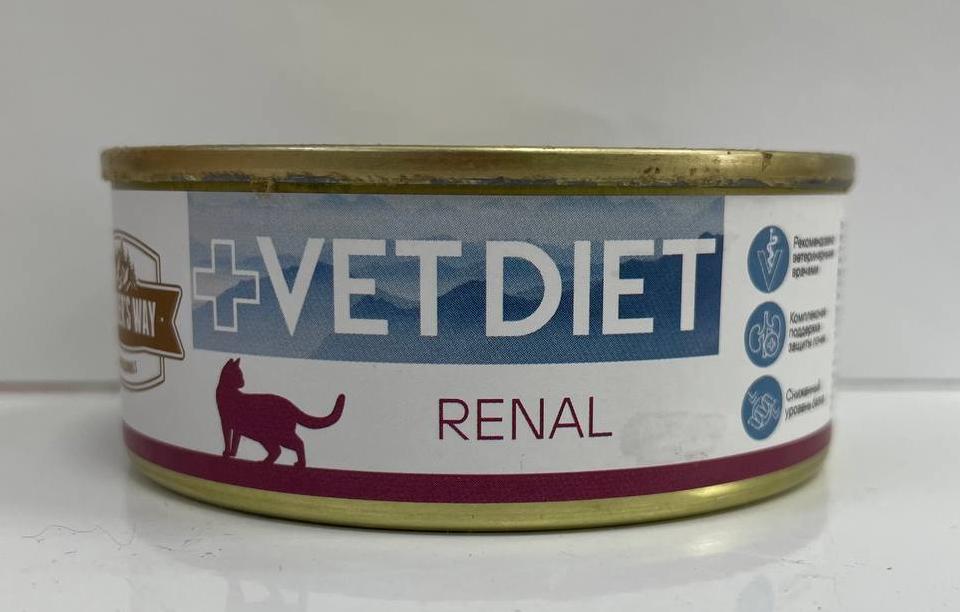 Breeder's Way Renal консервы для кошек 100г фото, цены, купить