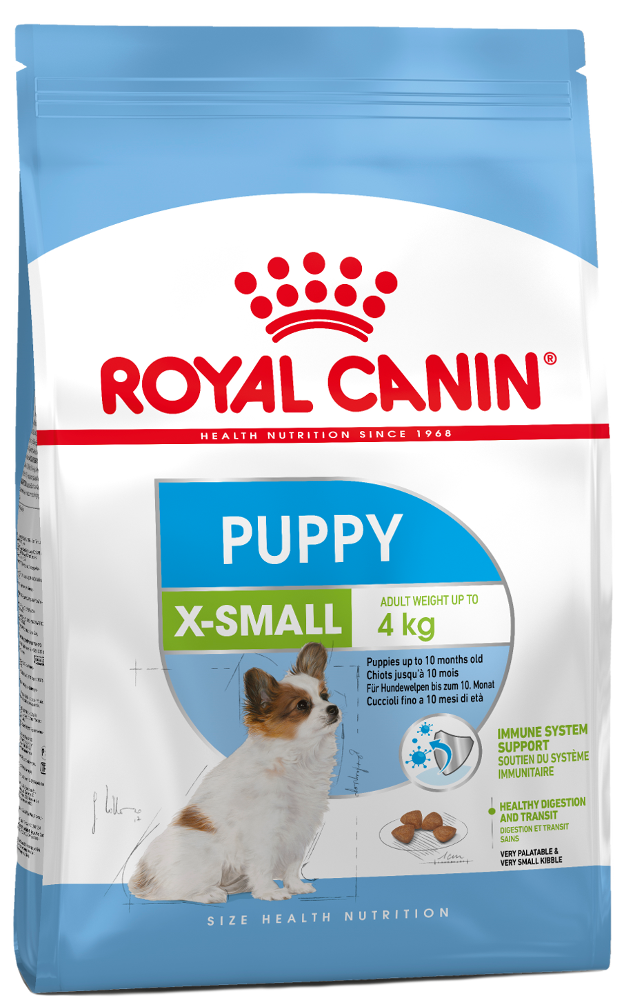 Royal Canin X-Small Junior для щенков мелких пород до 10 месяцев фото, цены, купить