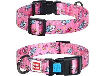 Ошейник Collar WAUDOG Единороги 25мм 31-49см M нейлон фото, цены, купить