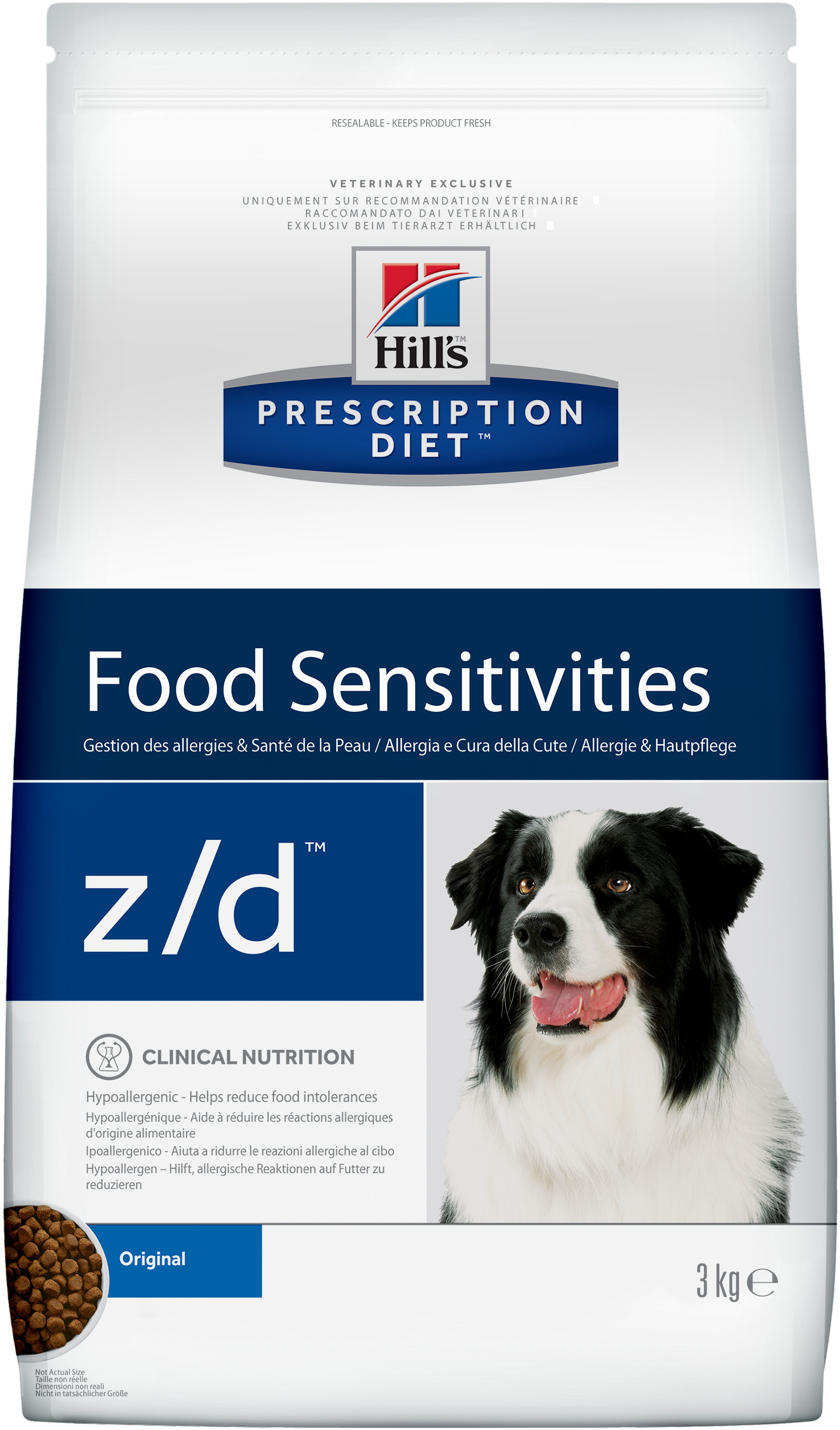 HILL'S PD z/d Food Sensitivitiest с курицей при аллергии у собак фото, цены, купить