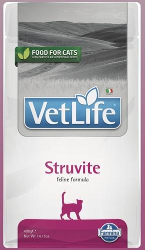 Farmina VetLife Struvite Management при мочекаменной болезни у кошек 400г фото, цены, купить
