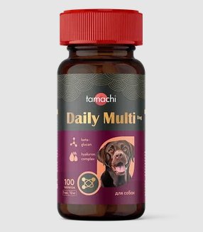 Tamachi Daily Multi Dog витаминно-минеральный комплекс 100таб для средних и крупных собак фото Tamachi Daily Multi Dog витаминно-минеральный комплекс 100таб для средних и крупных собак фото, цены, купить