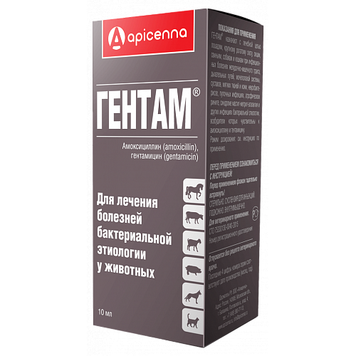 Гентам  10мл для инъекций фото, цены, купить