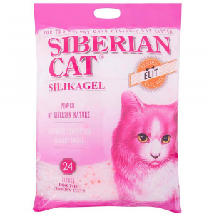 Наполнитель Сибирская Кошка "Elit" 24л силикагель для привередливых фото, цены, купить