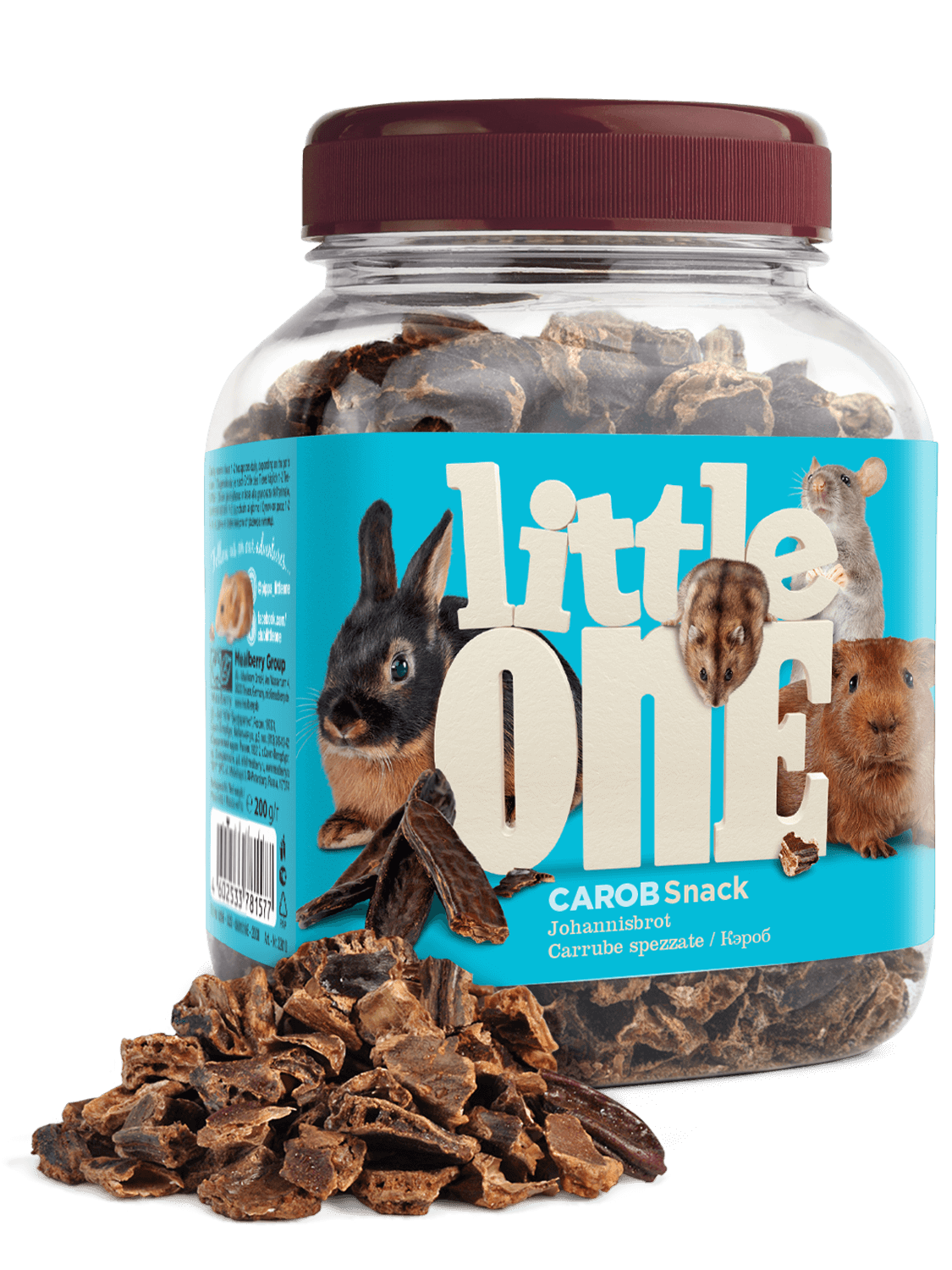 Лакомство Little One для грызунов 200г Кэроб фото