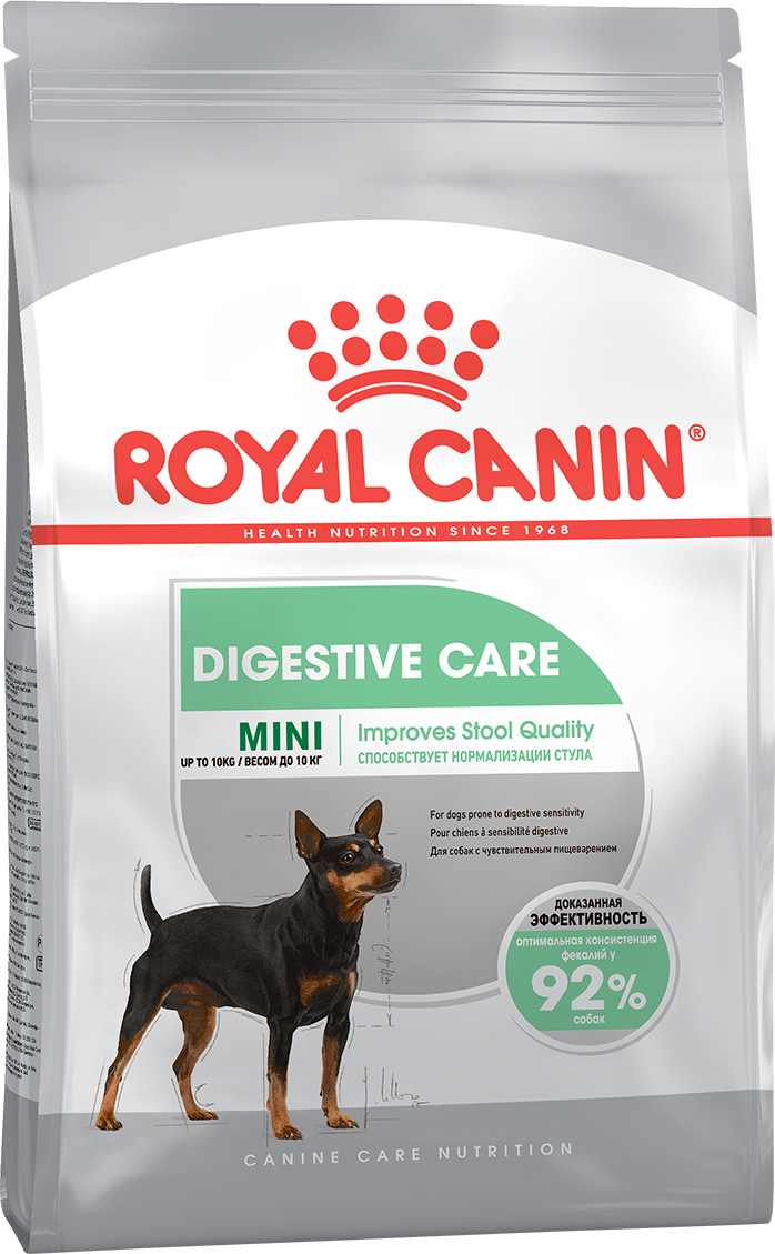 Royal Canin Mini Digestive care для собак мелких пород с чувствительным пищеварением фото, цены, купить