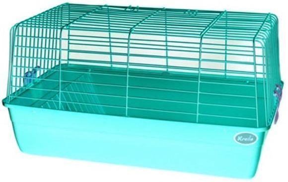 Клетка для кролика 69*45*36см с кормушкой для сена фото, цены, купить