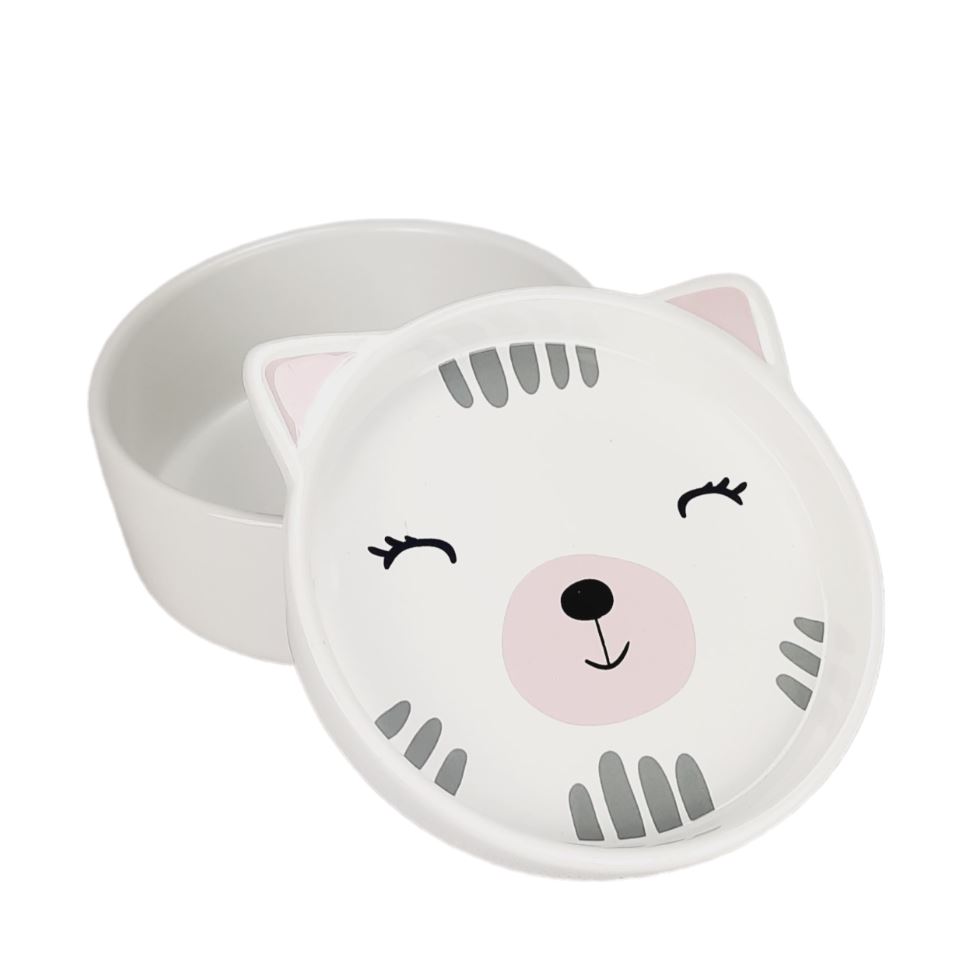 Миска DOGMAN керамика 2 в 1 "Кошкин сон" 0,10л+0,41л фото, цены, купить