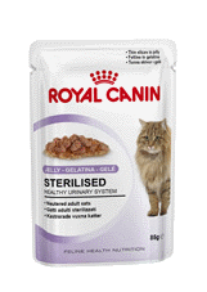 Royal Canin Sterilised (в желе) влажный корм Роял Канин Стерилайзд для стерилизованных кошек