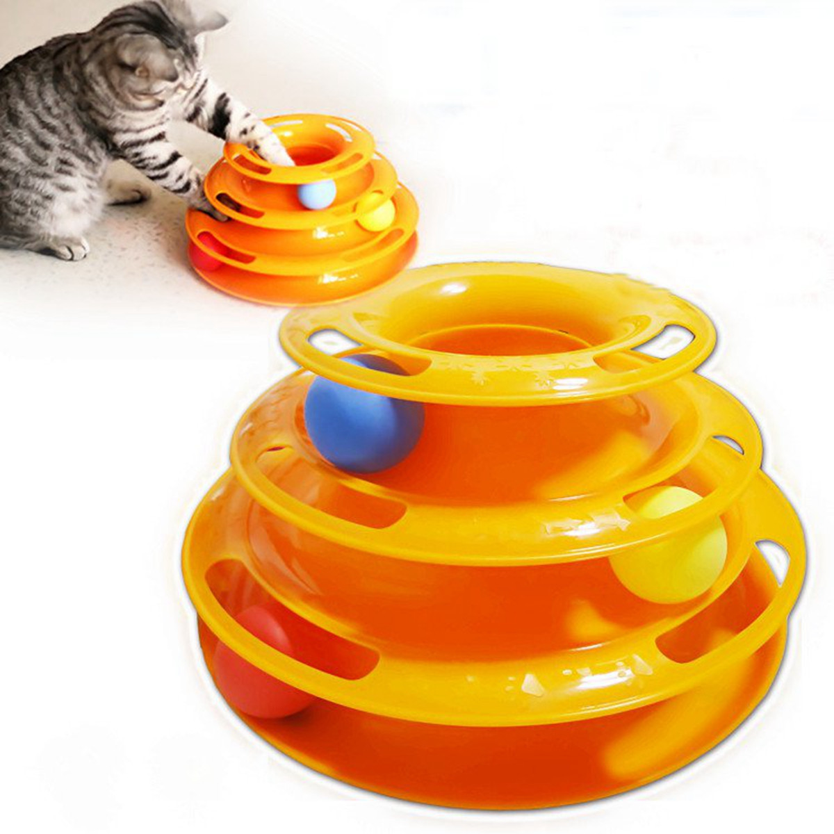 Интерактивная игрушка для кошек "Башня"  фото, цены, купить