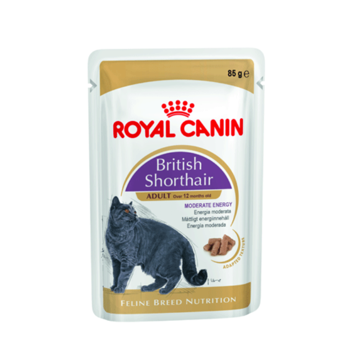 Royal Canin British Shorthair Adult (в соусе) Роял Канин для породы Британская