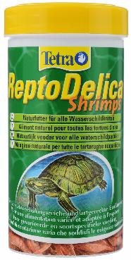Tetra REPTO Delica Shrimps (креветки) 250мл для водных черепах фото, цены, купить
