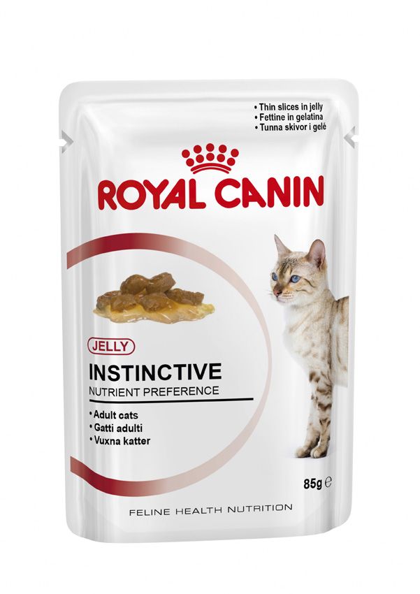 Royal Canin Instinctive (в желе) влажный корм Роял Канин Инстинктив для взрослых кошек