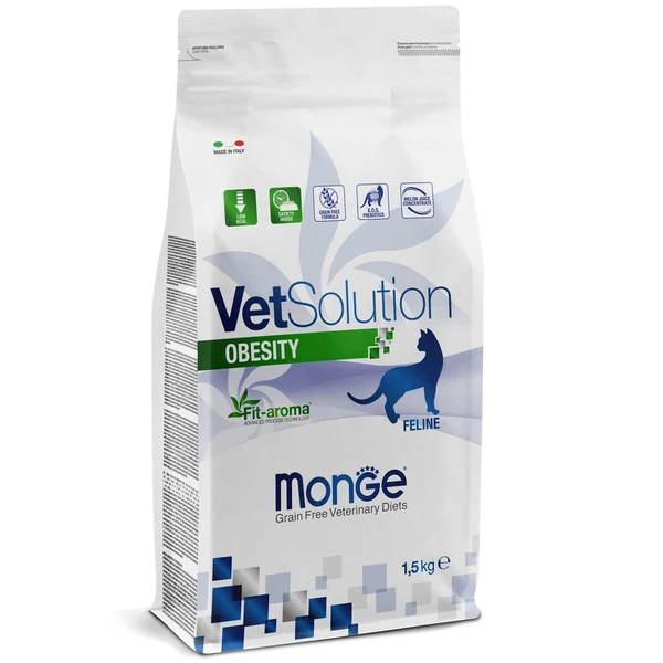 Monge VetSolution Obesity сухой для кошек при избыточном весе 1,5 кг фото, цены, купить