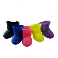 OSSO Ботинки на липучке силиконовые (фиолетовые) фото, цены, купить
