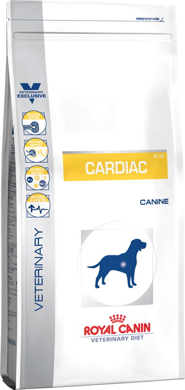 Royal Canin Cardiac EC26  при заболеваниях сердца у собак фото, цены, купить