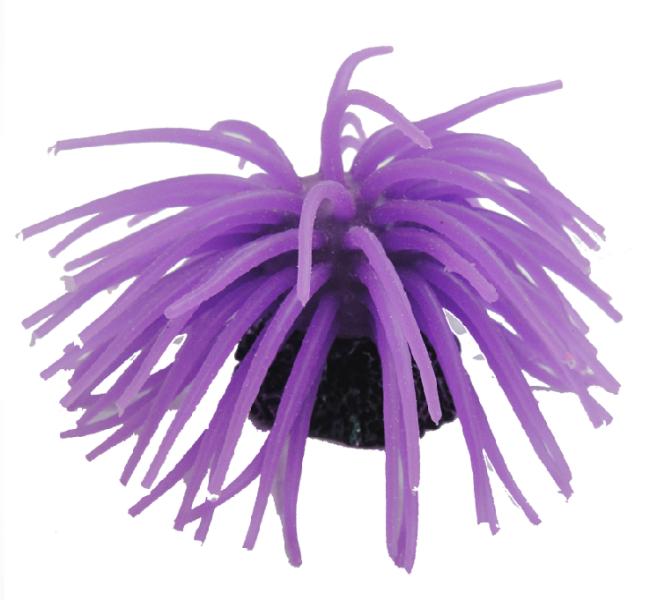 Декор из силикона "Коралл мягкий" (сиреневый) 10*10*6.5см (YM-1106D) фото, цены, купить