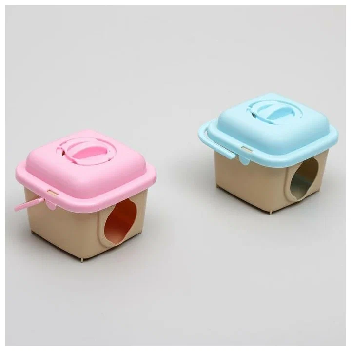 Переноска для мелких животных, 10,3 х 10,2 х 10,3 см, микс цветов фото, цены, купить