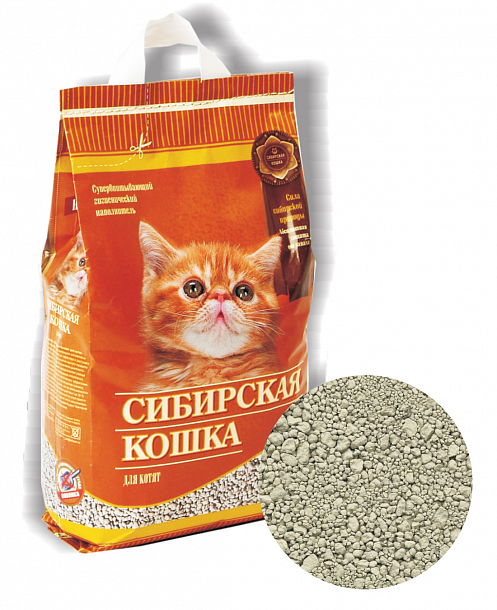 Сибирская Кошка для котят (впитывающий) 5л фото, цены, купить