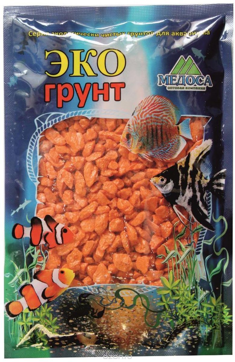 Грунт Медоса 7кг 2-5мм Мраморная Крошка оранжевый фото, цены, купить