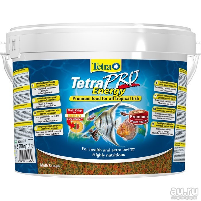Tetra корм PRO Energy для тропических рыб 10л* фото, цены, купить