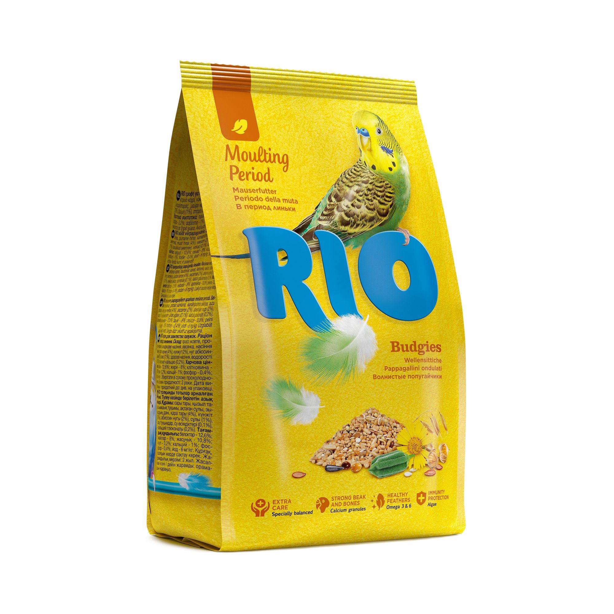 RIO 500г для волнистых попугаев при линьке  фото, цены, купить