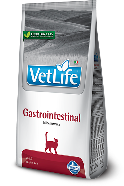 Farmina VetLife Gastro-Intestinal при проблемах ЖКТ у кошек 5кг  фото, цены, купить