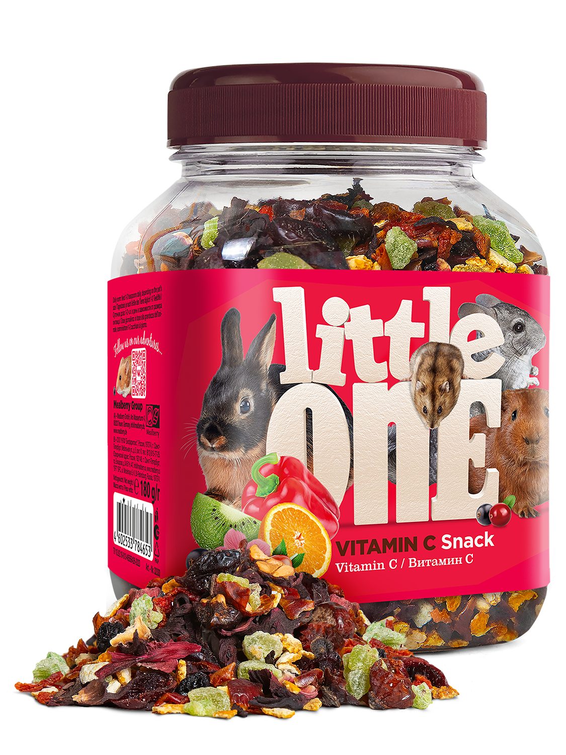 Little One Лакомство для грызунов 160г Витамин С  фото