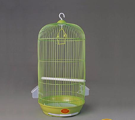 Золотая Клетка для птиц Средняя Круглая ЭМАЛЬ фото, цены, купить