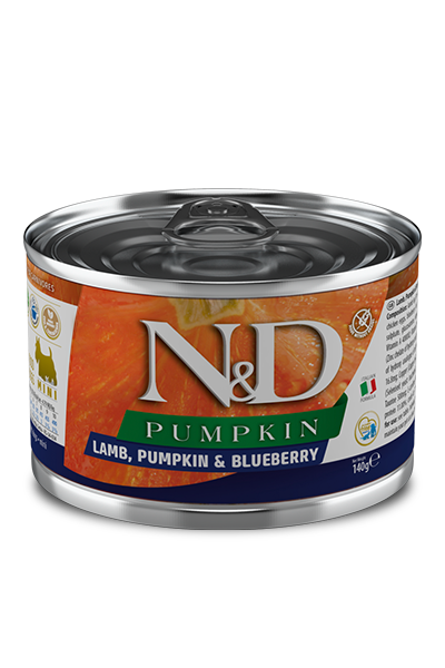 Farmina N&D MINI PUMPKIN Lamb&Blueberry консервы тыква, ягненок, черника 140г фото, цены, купить